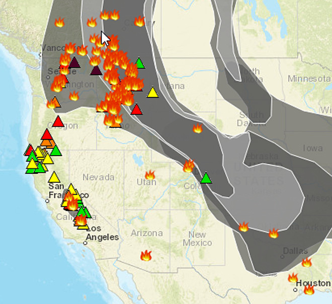 Sept. 8 smoke map