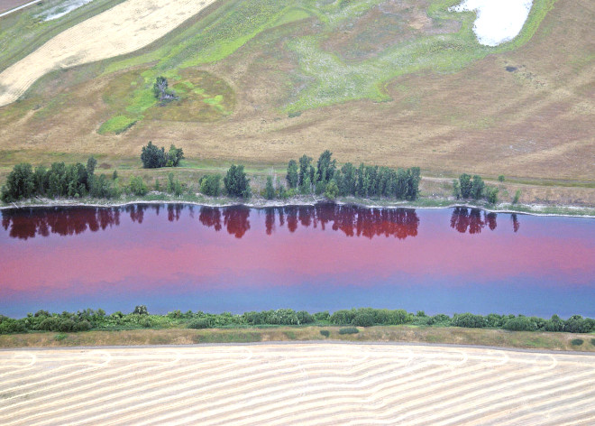 Kootenai River dyed